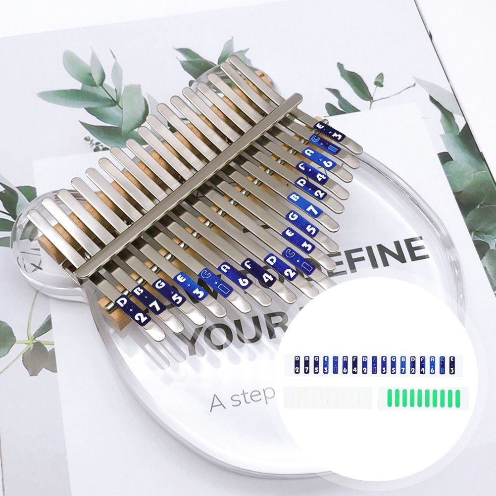Accessori Pianoforte Tastiera Rimovibile Note Etichette Adesivi per Tasti