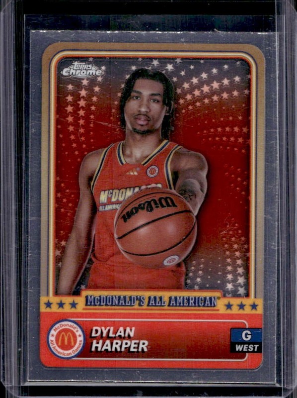 2024 Topps Chrome McDonald's All-American Dylan Harper #88
