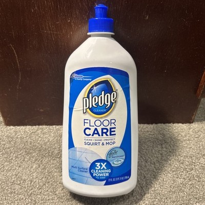 Pledge Floor Care Clean It Multi Surface Cleaner Rainshower Squirt & Mop 27oz