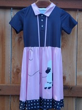 Girls 50's Poodle Skirt/Dress Costume Medium for 9 to 10 years