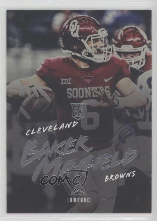 2018 Panini Luminance Rookie Baker Mayfield #107 0ls