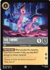 The Twins Lost Boys 186/204 Whispers in the Well Disney Lorcana 002774