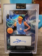 2024 Wild Card Allen Iverson 1/1 Autograph