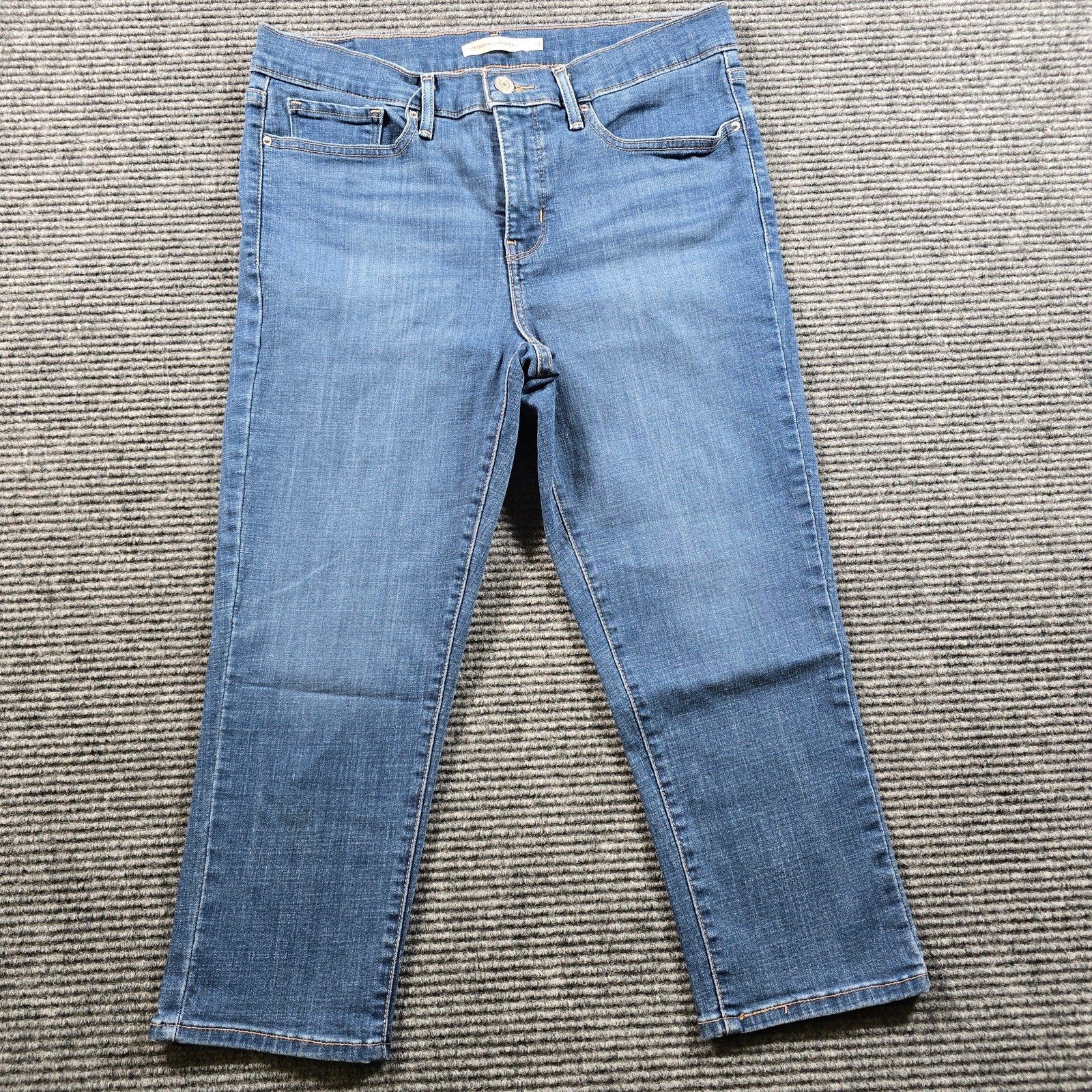 Levi’s 311 Jeans Women's 31 Blue Shaping Skinny Capri Stretch