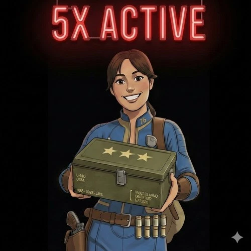 5X ACTIVE MOD FALLOUT 76 PS4 PS5 legendary mods