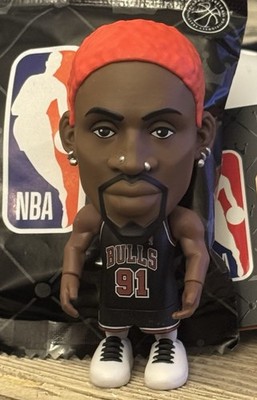 Zuru NBA Ballers 90s Series DENNIS RODMAN BLACK JERSEY BULLS NEW IN CAPSULE