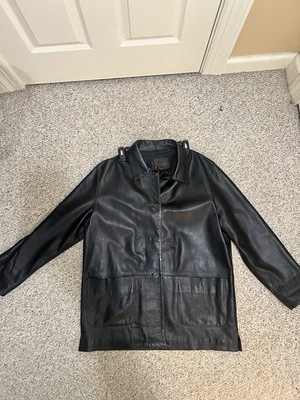 Vera Pelle forever black leather jacket Italian Leather