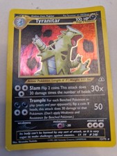 Pokemon Neo Discovery Tyranitar 12/75 Holo Rare English 100 HP (2001) on eBay