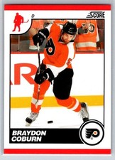 2010-11 Panini Score #362 Brayden Coburn Philadelphia Flyers