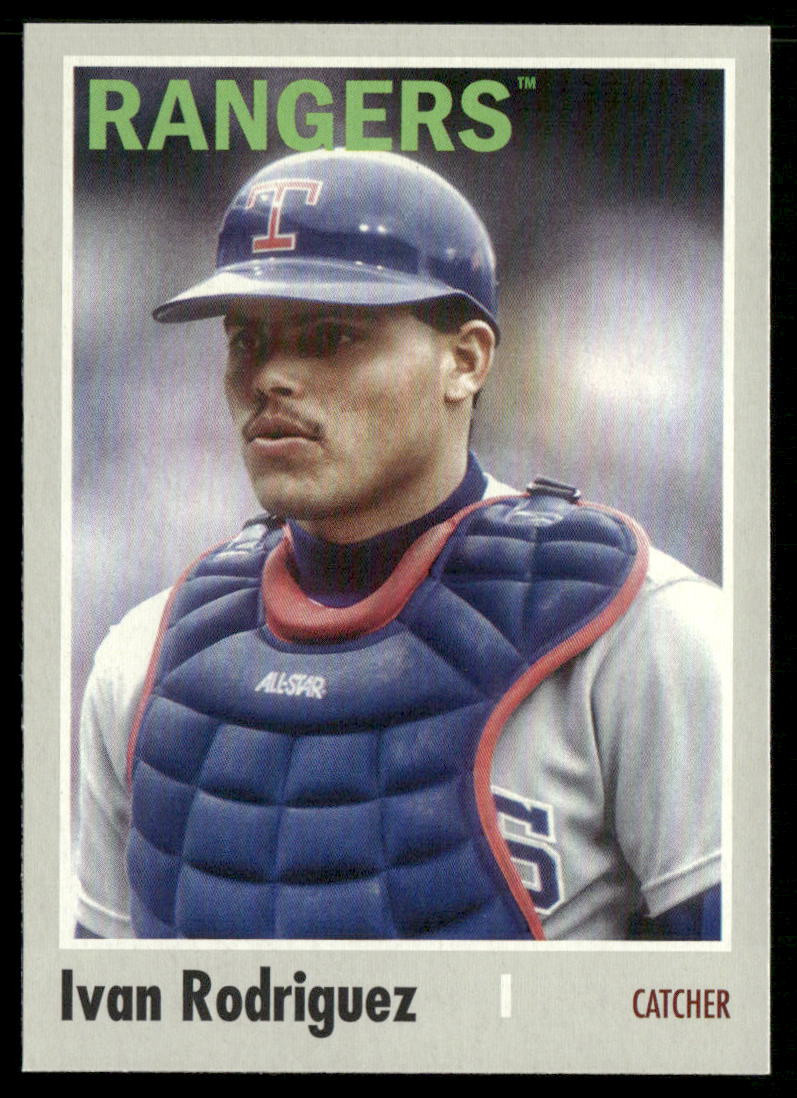 2024 Topps Archives Ivan Rodriguez Texas Rangers | eBay