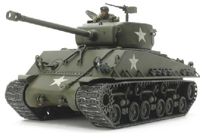 TAM-32595 Tamiya Models 1/48 US M4A3E8 Sherman Easy Eight Medium Tank