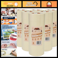 General Purpose Masking Tape 2" x 60 Yards - 36 Rolls, Beige White, Craft DI