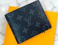 Louis Vuitton Multiple Monogram Slender Canvas Black Men s Wallet