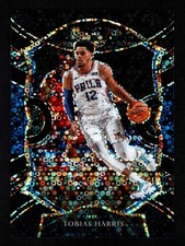 Tobias Harris 2021-22 Panini Select #11 Black Disco Prizm 1/1 Philadelphia 76ers