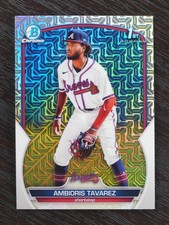 2023 Bowman #BCP-33 Ambioris Tavarez Chrome Prospects Mojo Refractors