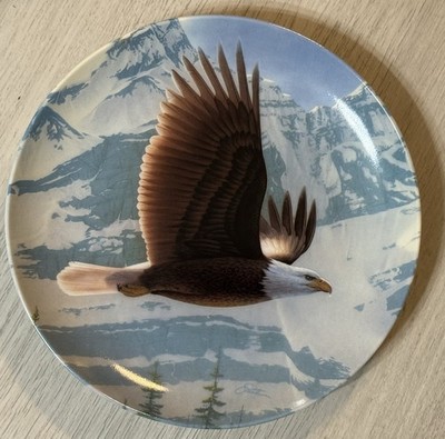 Daniel Smith  The Bald Eagle  1st Series Majestic Birds Knowles Plate #19206E