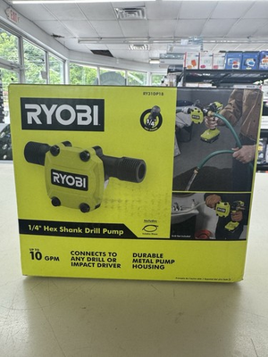 #ad #ad RYOBI Drill Water Transfer Pump 1 4 Hex Shank 10GPM RV Tank Aquarium Hose $33.24