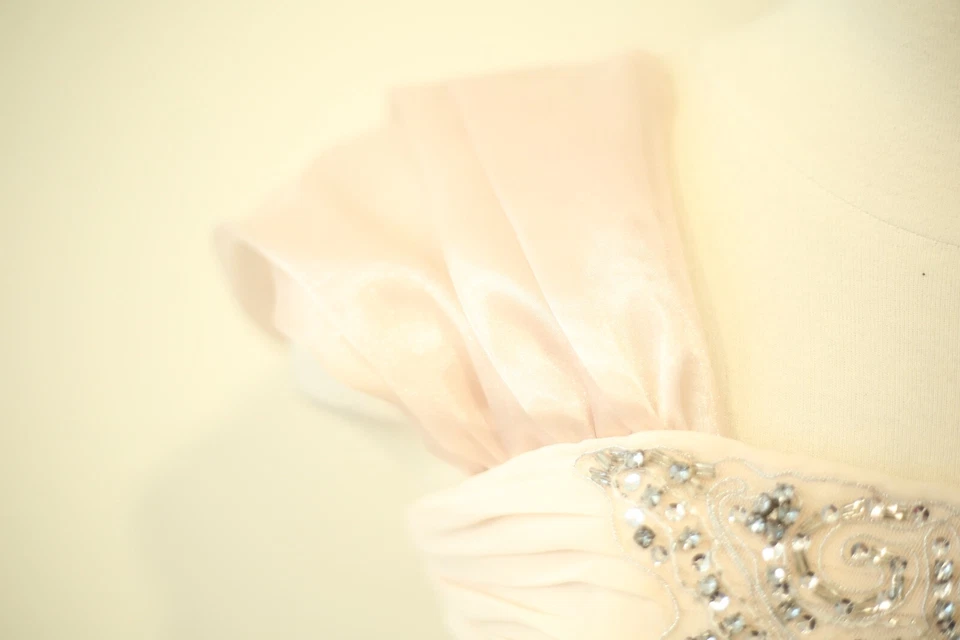 Vestido de noche rosa Marchesa Pearl Georgina Chapman para mujer talla 4 Foto 3 de 4