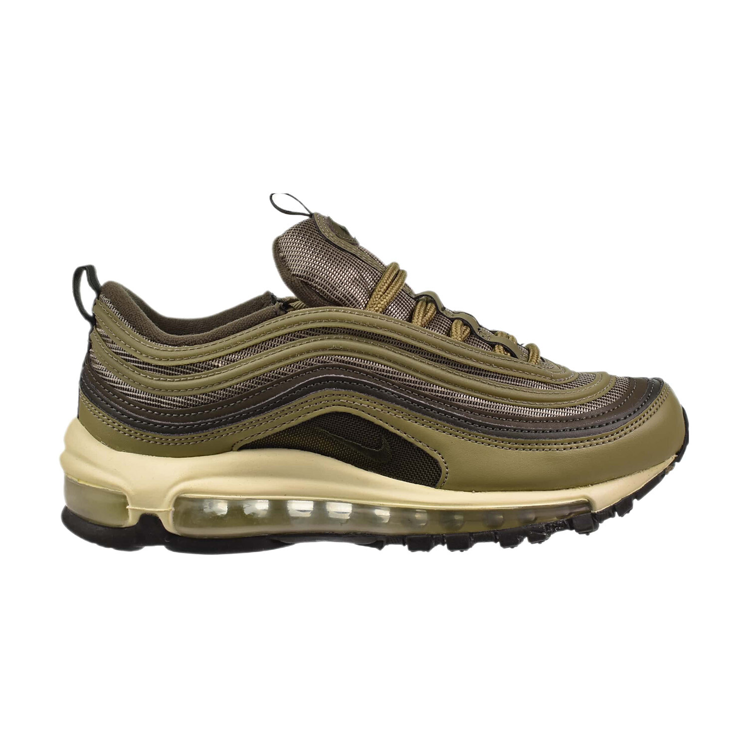 Женская обувь Nike Air Max 97 нейтрального оливкового цвета-Sequoia DO1164-200
