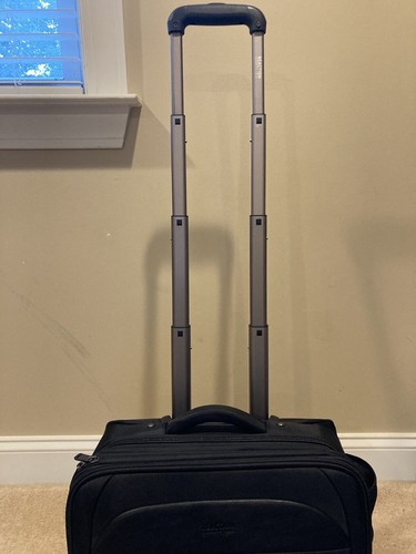 Kenneth Cole Reaction | Rolling Carry-on Business Travel Laptop Bag - Black - Picture 7 of 17