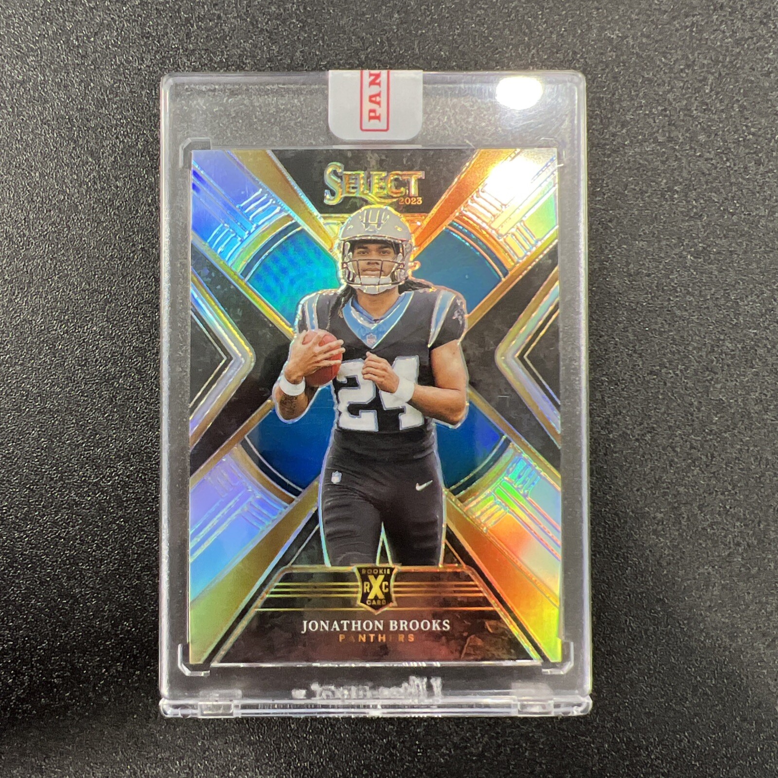 2023 Panini Select Jonathon Brooks RB1 XRC Prizm RC Rookie 507 Panthers
