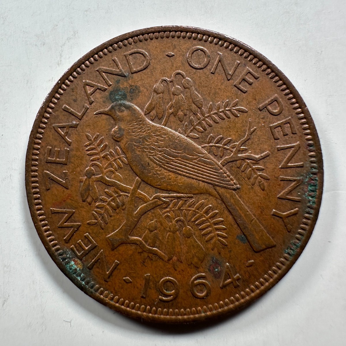 レア　Penny Nickel 迷彩柄 中古 NEW ZEALAND 1 PENNY 1964 | eBay