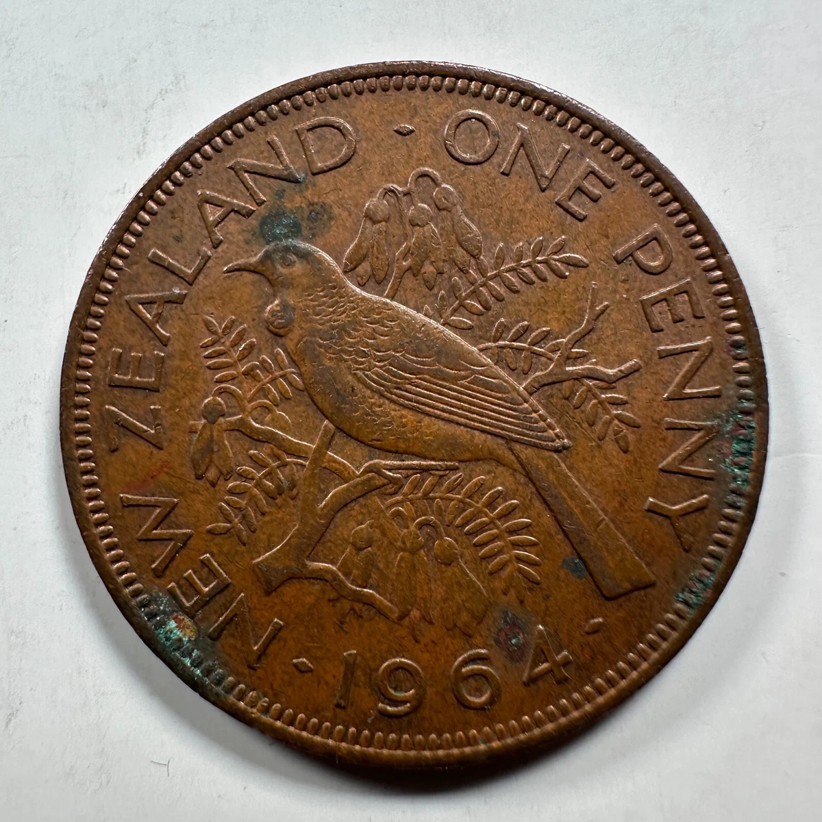 NEW ZEALAND 1 PENNY 1964 | eBay
