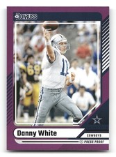 2024 Panini Donruss Football  - Purple Press Proof - #165 Danny White