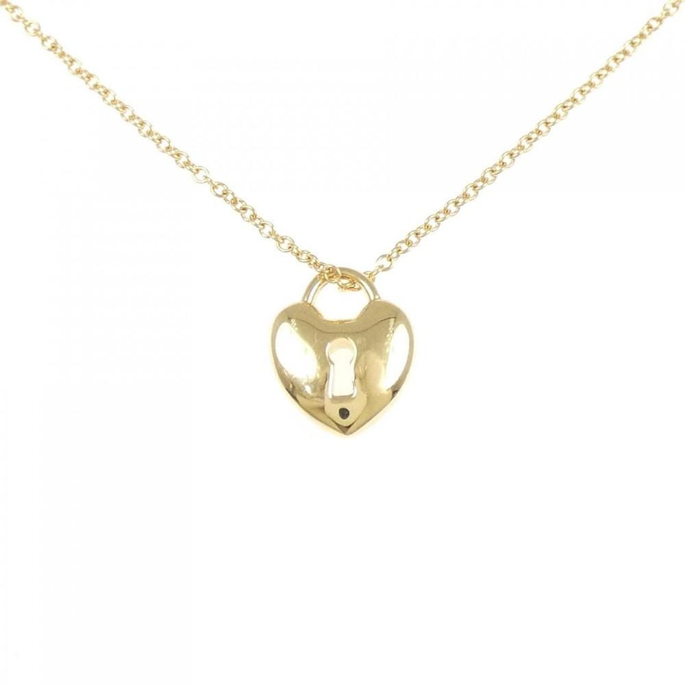 Authentic Tiffany Heart Lock mini Necklace  #260-007-164-1935