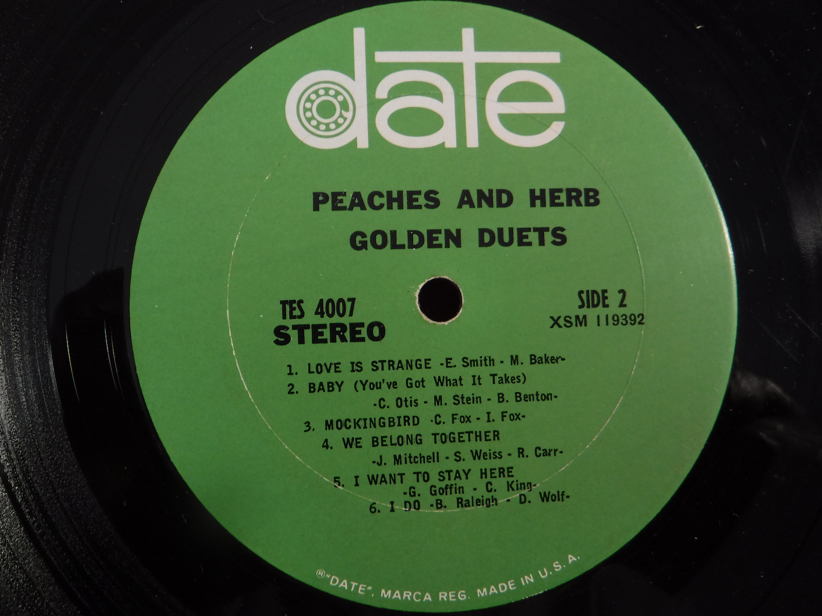 Peaches And Herb, Golden Duets, Date Records TES 4007, 1968, Soul eBay
