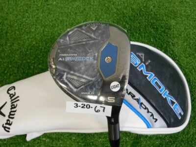 Callaway Paradym Ai Smoke Max D 18* 5 Wood Cypher 50 5.0 Senior Graphite HC New