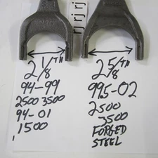 1999.5 - 2002 Dodge 2500 3500 Forged Shift Fork Kit  Dana 60  ID Width 2 5/8"