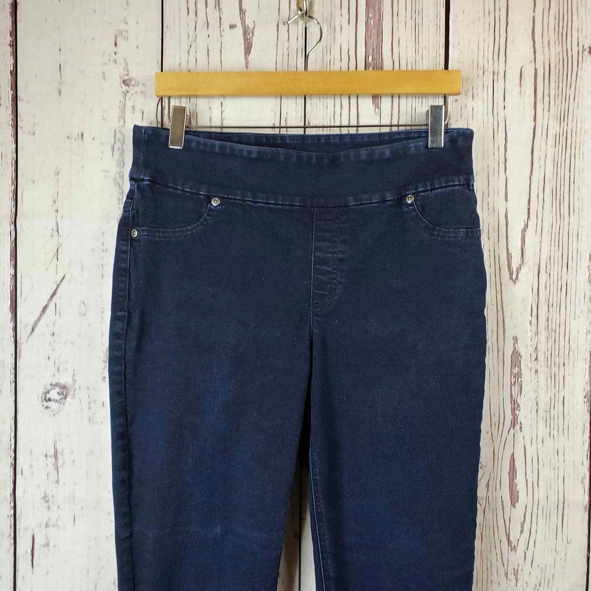 Chicos Jeggings Womens Size 0.5R Perfect Stretch Pull On Dark Wash Blue