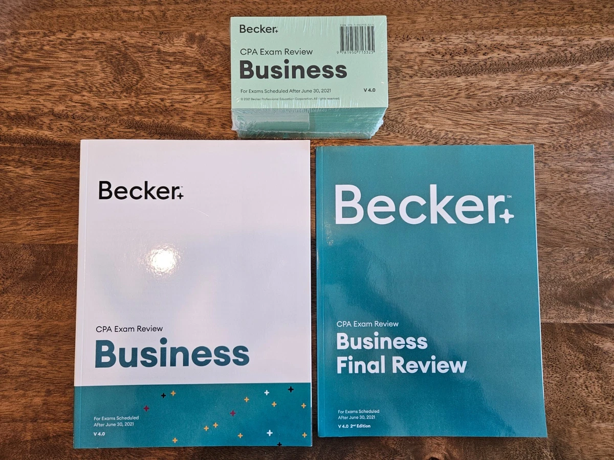Becker CPA Books for sale - eBay