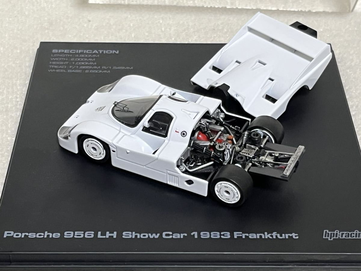 数量は多い Show LH 956 porsche Car furt Frank 1983 ミニカー