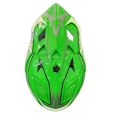 ILM Casco Motocross Bambino Set Con Occhiali Guanti Maschera ATV Off Road Go Kart DOT ECE Modello Z705,CLASSIC RACER,L - Foto 8