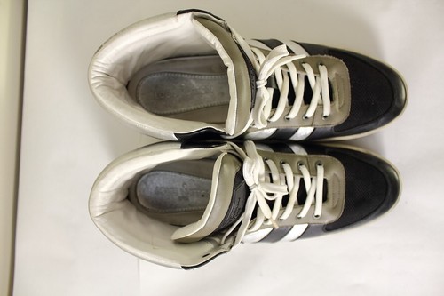Louis Vittions LI 0190 Authentic High Top Sneakers Shoes Mens Size 9.5 - Picture 5 of 7