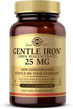 Solgar Gentle Iron (Iron Bisglycinate) 25 mg ...