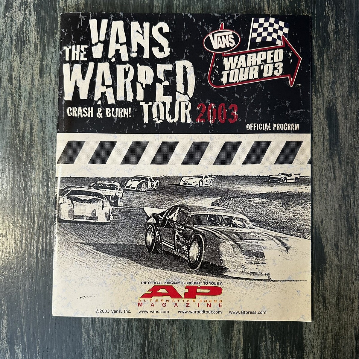 Vintage Vans Warped Tour -Official Program 2003-No Signatures | eBay