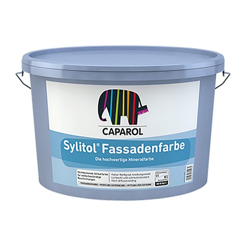 CAPAROL Sylitol Fassadenfarbe 12.5 LTR Wandfarbe Innenfarbe Aussenfarbe - Bild 1 von 2