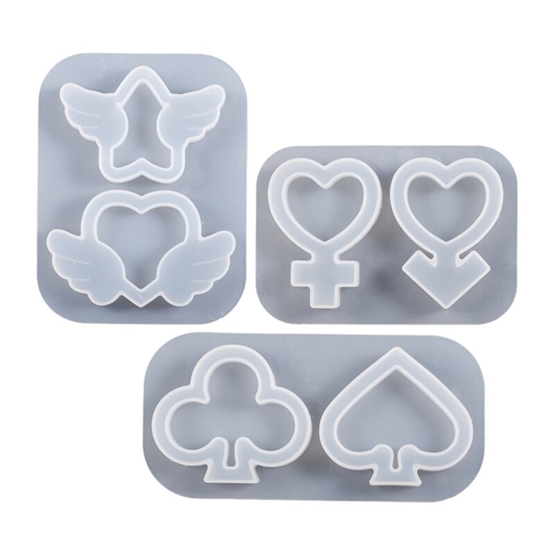 Epoxy Resin Shaker Molds for Quicksand Silicone Casting