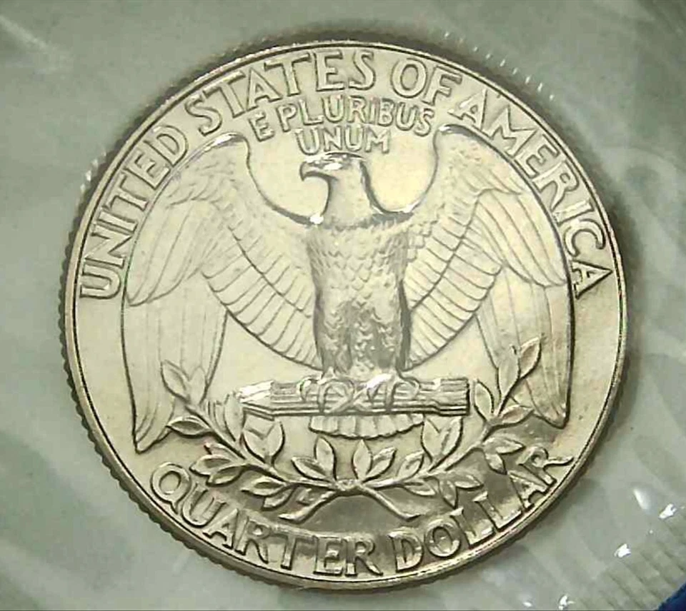 1987-P 25C Washington Quarter BU-CLAD M/S 25oc0521-2 - Image 2 of 2