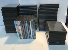 Set of 79 Black DVD Replacement Cases. Empty/standard sized. In great condition