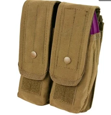 Condor MA6 Double 7.62/5.56/.223 Rifle Tactical Modular Magazine Pouch Holster