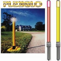 Flexstake Flex Glow Driveway In Ground Marker...flexible Post...48....white Flexstake Flex Glow Driveway In Ground Marker...flexible Post...48....white