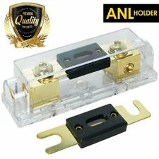 0 / 2 / 4 Gauge Inline ANL Fuse Holder Gold Series + 200A Fuse X Audio XANL150P