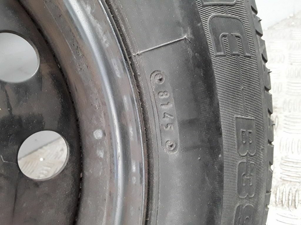 Toyota Corolla E12 2003 2.0D-4D R15 spare steel wheel 2150649 