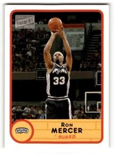 2003 Bazooka #205 Ron Mercer    San Antonio Spurs Basketball Cards EX/N ID:58757
