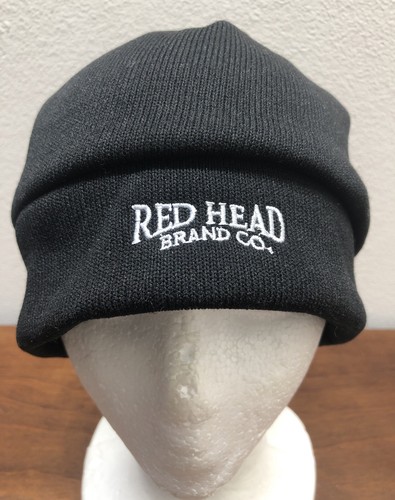 Red Head Brand Co. Beanie Hat Black 