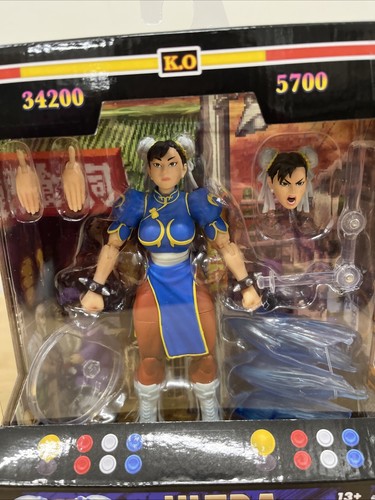 Jada Toys Street Fighter Chun-Li 6 in Action Figure - Picture 3 of 9